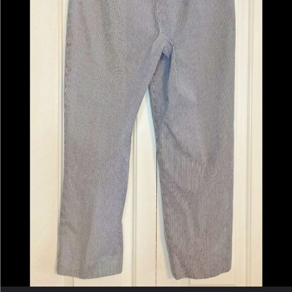 JONES NEW YORK SEERSUCKER CROPPED PANTS - Picture 5 of 8